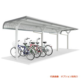 「追加棟のみの購入は不可」●u.イナバ物置/稲葉製作所 【BT-24L】BT 自転車置場 一般型 埋め込み方式 追加棟 注2週