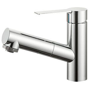 三栄水栓/SANEI 【K37531EJK】シングルスプレー混合栓(洗髪用) 寒冷地 column〔FA〕