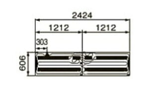 RiySUP-A2406HCzg[ptA}bg 2,424×606×12mmkFAl