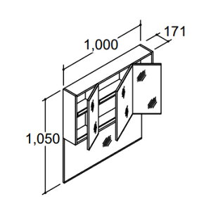 INAX/LIXIL ʉϑyMDCX-1003TXzhDPAEJE^[ ~[Lrlbg 3ʋ ƖȂE~߃R[gȂ Ԍ1000 1TkGEl
