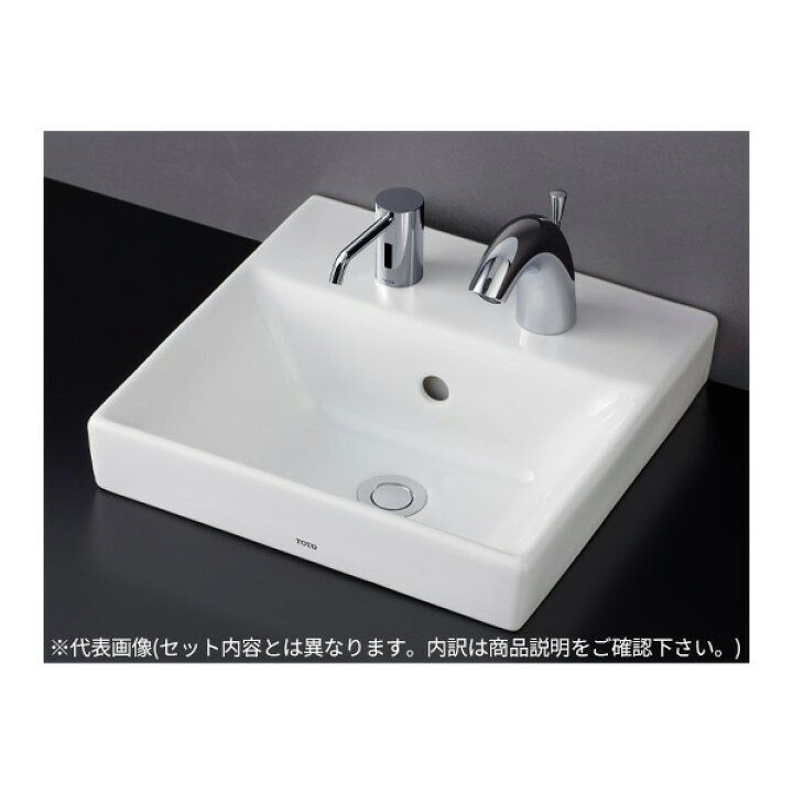 楽天市場】###TOTO セット品番【LS721CM#NW1+TLE31SS1J】カウンター式 