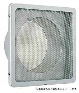 西邦工業【KN175S】角金網型10メッシュ・低圧損外壁用ステンレス製換気口・フラットグリル〔HF〕