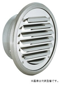 バクマ工業【B-100TV(クリアー)】丸・平型換気口〔HI〕