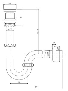 INAX/LIXIL �r������yLF-105PAL-H�z�ǔr���p�kIE�l