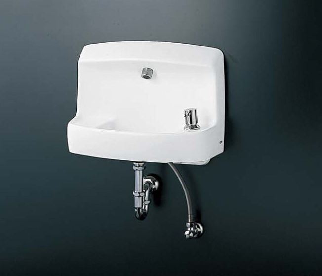 ☆☆LSL870APR ###TOTO コンパクト手洗器 セット品番【LSL870APR】壁掛手洗器セット一式(手洗器・ハンドル式単水栓セット) Pトラップ