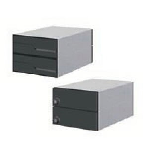 ●u.田島メタルワーク【MX-91-28FBU-2-B (myナンバー錠)】集合住宅用 郵便受箱 前入後出 引上げ扉 2段 ブラック 投入口側:防雨仕様 省スペースタイプ