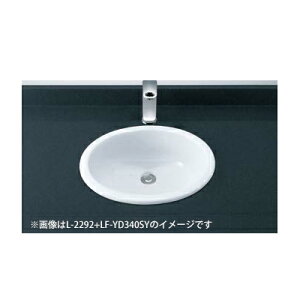 INAX/LIXIL ZbgiԁyL-2292/BW1+LF-YD340SYz͂ߍ݂~`ʊ I[o[JE^[ VOo[ ǋEr(Sgbv)