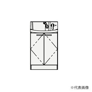 ●クリナップ 【BNFL60TNTCWJTS】スタンダード(モノホワイト) 人工大理石ボール洗面化粧台 FANCIO(ファンシオ) 開きタイプ 間口60cm〔GB〕