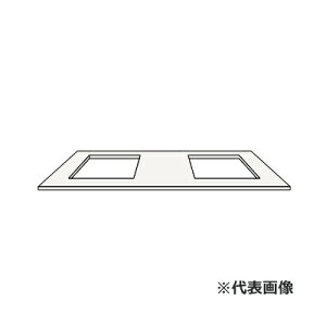 ●クリナップ 【BBVC1802HN】ウォールナット 洗面化粧台 ELVITA(エルヴィータ) カウンター(2ボールタイプ) 間口180cm〔GB〕