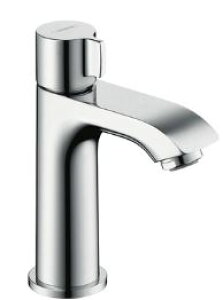 ハンスグローエ【31166000】メトリス トイレ手洗器用単水栓 (ポップアップ引棒無)〔EI〕