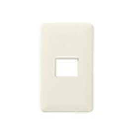 パナソニック 配線器具【WN6001W010】モダンプレート1コ用 (ミルキーホワイト) (10枚入)