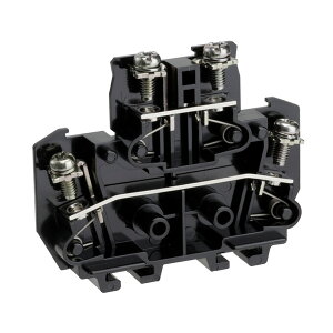 Яパトライト/春日電機 【TT10SUKM35 20個入】ねじ端子台(レール式) 2段形端子台 20A M3.5 ジャンプアップ IEC・C形兼用