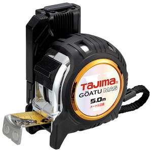 ∀タジマ/TAJIMA 【GASFGLM2550LR】剛厚G 25mm幅 5.0m 左セフマグ右基点目盛 (4975364125927)