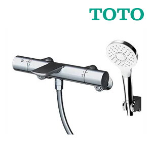 《在庫あり》◆15時迄出荷OK!∞TOTO 浴室用水栓金具【TBV01S02JA】(TBV01404JC+TBW01006JA) グローバル水栓 壁付サーモスタット混合水栓 コンフォートウェーブ めっき (旧品番 TBV01S02J)