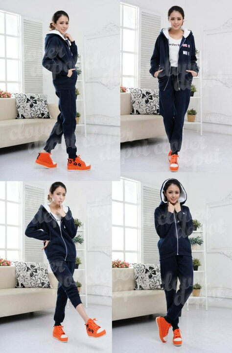 楽天市場 即納 あったか スウェット 上下セット パーカー ジャージ ルームウェア パジャマ 部屋着 上下 セット セットアップ 長袖 もこもこ レディース おしゃれ スエット パーカ 裏起毛 厚手 ゆったり 女の子 ワッペン 防寒 冬 Clover Depot クローバーデポ