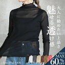 ＜23:59迄55％OFFで1161円!2点~＞即納 引き立つ。 透け感 シアー トップス シースルー 長袖 ハイネック カットソー レディース 薄手 uvカット メロー メロウ タートル ネック インナー 肌見せ エクリュ 大人 無地 透け 感 フリルネック 黒 おしゃれ きれいめ