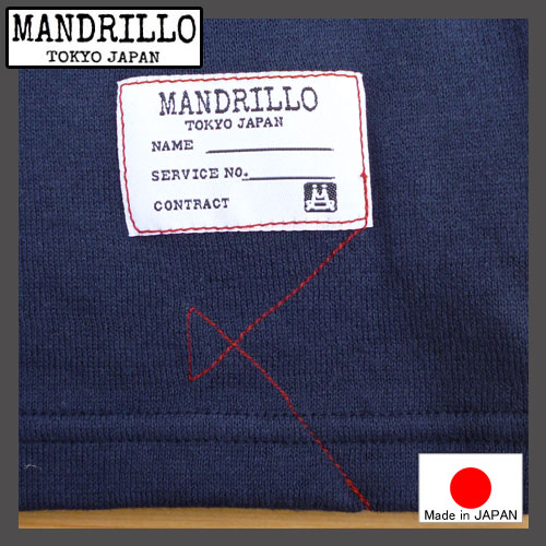 【メール便送料無料】MANDRILLO【マンドリル】Hammer&AXETシャツネイビー【チャコール】92016032016新作【ベビーキッズ動物アニマルお揃い】【8000円以上送料無料】02P26Mar16