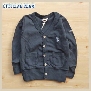 �ySALE�z30��OFFOFFICIAL TEAM�y�I�t�B�V�����`�[���z�J�[�f�B�K���y�u���b�N�zot-17ss-998�@100cm�`140cm�j�[�h�����[�N�y�L�b�Y �q���� �������z�y8000�~�ȏ㑗�������z