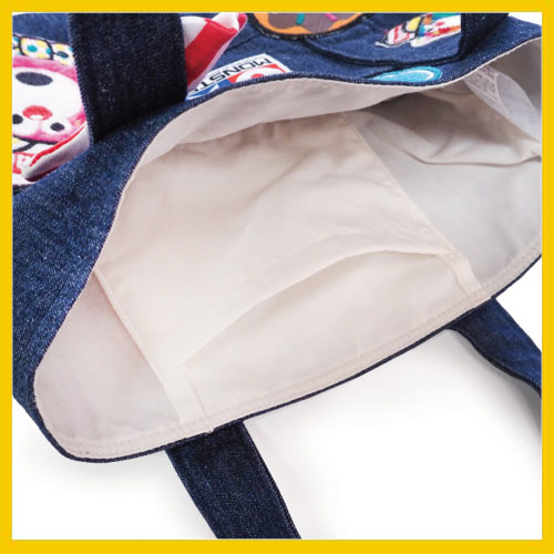 JAM【ジャム】ワッペンがいっぱいミニトート21727032017新作AW【ベビーキッズお揃い子供服靴下バッグ】【8,000円以上送料無料】