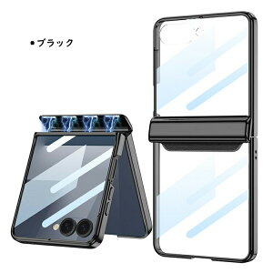 Galaxy Z Flip7 NAP[X Jo[ ܂肽݌^ TufBXvCtیtB KXtBt bL NA  vX`bN n[hP[X Vv Samsung TX M