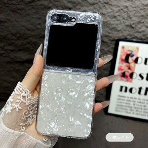 Galaxy Z Flip7 NA P[X /Jo[ ܂肽݌^ Lk͗l  LL  Vv n[hP[X Samsung TX MNV[ Ztbv6یP[X AhCh  X}