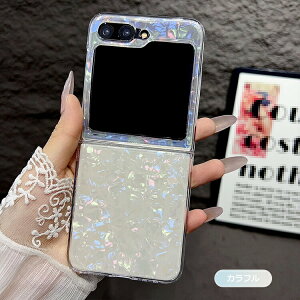 Galaxy Z Flip7 NA P[X /Jo[ ܂肽݌^ Lk͗l  LL  Vv n[hP[X Samsung TX MNV[ Ztbv6یP[X AhCh  X}