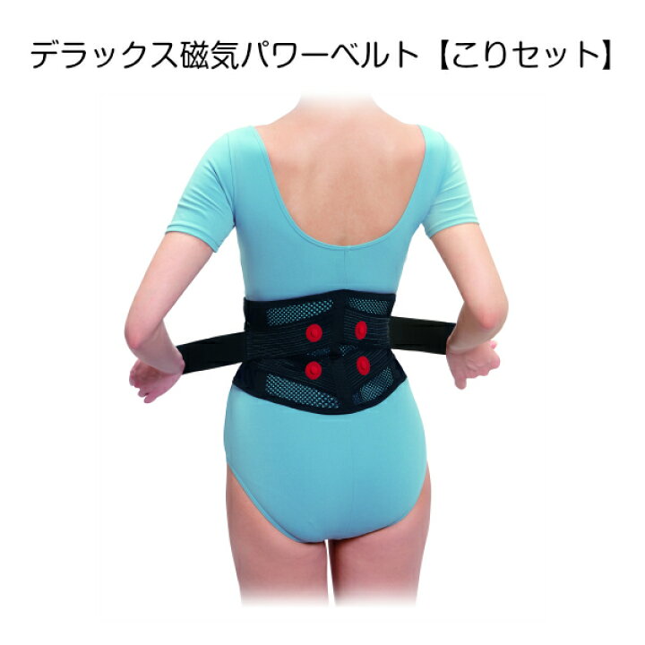 アクセス デラックス磁気パワーベルト こりセット＜家庭用永久磁石磁気治療器＞ 磁気パワーベルト(M ローズグレー): 健康グッズ｜わかさ生活ショッピング｜わかさ生活