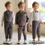 男の子 子供スーツ 男の子 発表会 演奏会 フォーマル スーツ 半袖 長袖 春 秋 冬 夏 ベビーフォーマル シ…