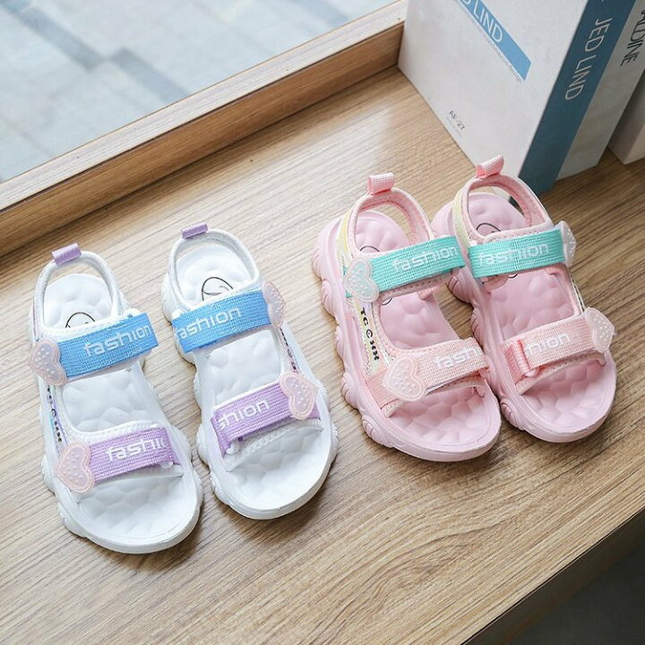 楽天市場】キッズ サンダル 女の子 21cm キッズ スポーツサンダル 