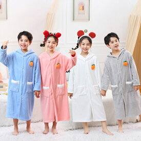 キッズ バスローブ フード付き 女の子 男の子 秋 冬 バスタオル ガウン 裏起毛 あったか 着る毛布 お風呂上り キッズ パジャマ 女の子 男の子 子供 ルームウェア もこもこ 部屋着 かわいい おしゃれ 子ども 可愛い 100cm 110cm 120cm 130cm 140cm 150cm 160cm 165cm