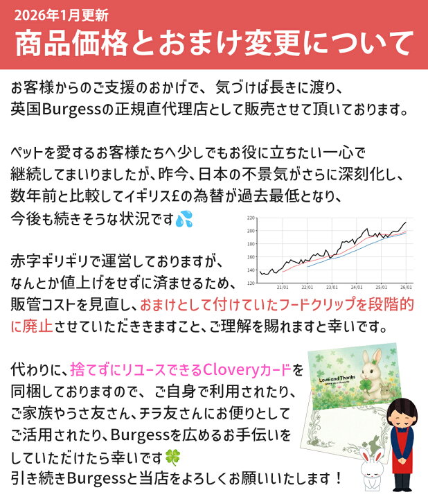 楽天市場】【春セール☆ポイント5倍中！】Burgess ネイチャーズ 
