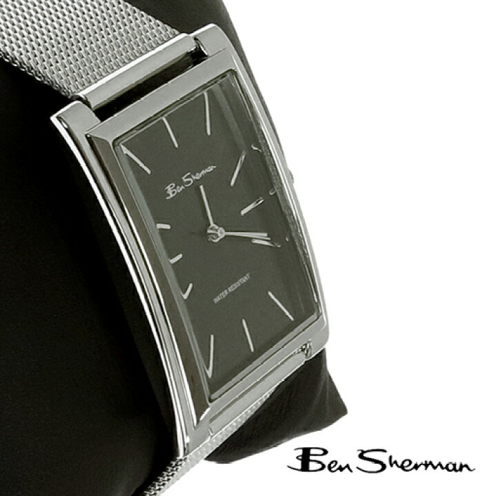楽天市場】ベンシャーマン Ben Sherman レクタングル ブラック 