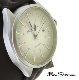 ベンシャーマン Ben Sherman ペイル ホワイト グラデーション フェイス 腕時計 メンズ ギフト トラッド