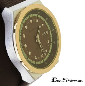 �x���V���[�}�� Ben Sherman �u���E�� �S�[���h�g���� �t�F�C�X �r���v �����Y �M�t�g �g���b�h