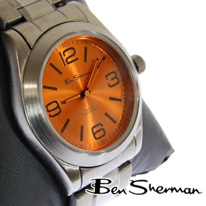 楽天市場 ベンシャーマン Ben Sherman 腕時計 オレンジ フェイス メンズ モッズ ファッション ガンメタル ステンレス スティール ベルト Stainless Steel 腕 時計 アナログ ウォッチ Uk モッズ R3 ギフト トラッド Clozest モッズメンズレディース