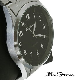 ベンシャーマン Ben Sherman ブラック フェイス 腕時計 メンズ ギフト トラッド