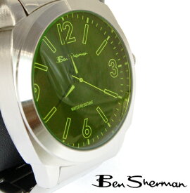 ベンシャーマン Ben Sherman イエローグリーン フェイス 腕時計 メンズ モッズ ファッション ディスプレイ Yellow Green Face ステンレススティール ベルト 腕 時計 アナログ ウォッチ UK モッズ bs039 r904 ギフト トラッド