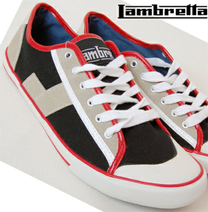楽天市場 ランブレッタ Lambretta キャンバス スニーカー メンズ レディース モッズ ファッション Canvas Shoes シューズ 靴 スウェード Suede Pu ブラック Black Jamlo Uk モッズファッション Lamjamloblack 25 5 26 5 27 5 28 5 トラッド Clozest モッズメンズ