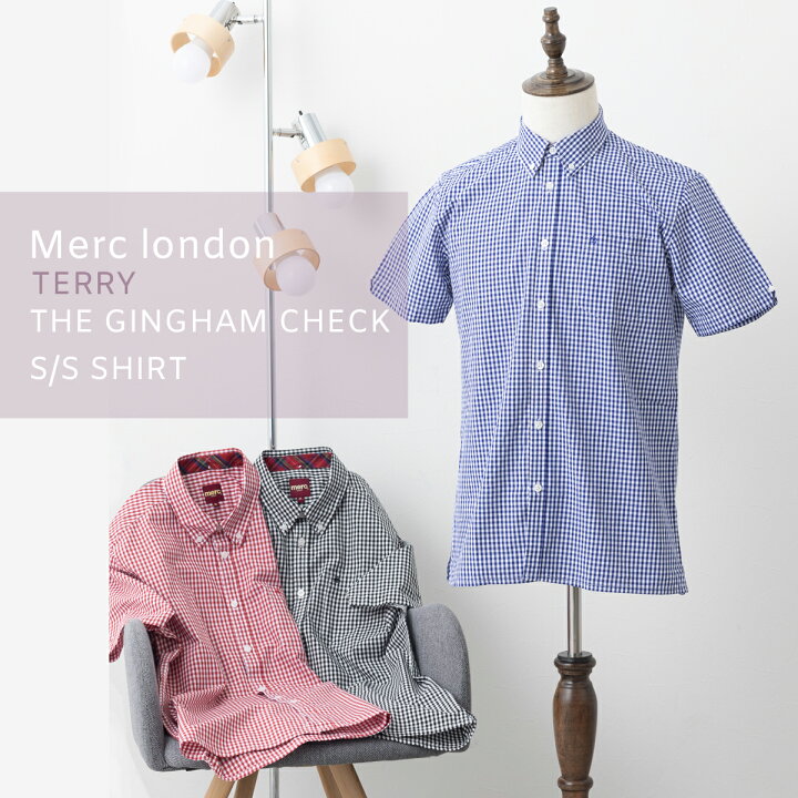 楽天市場】SALE セール メルクロンドン Merc London ギンガムチェック 