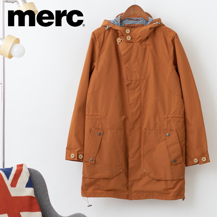 楽天市場 訳あり メルクロンドン メンズ スプリングモッズジャケット コート Merc London マウンテンパーカー オレンジ モッズファッション ギフト トラッド Clozest モッズメンズレディース