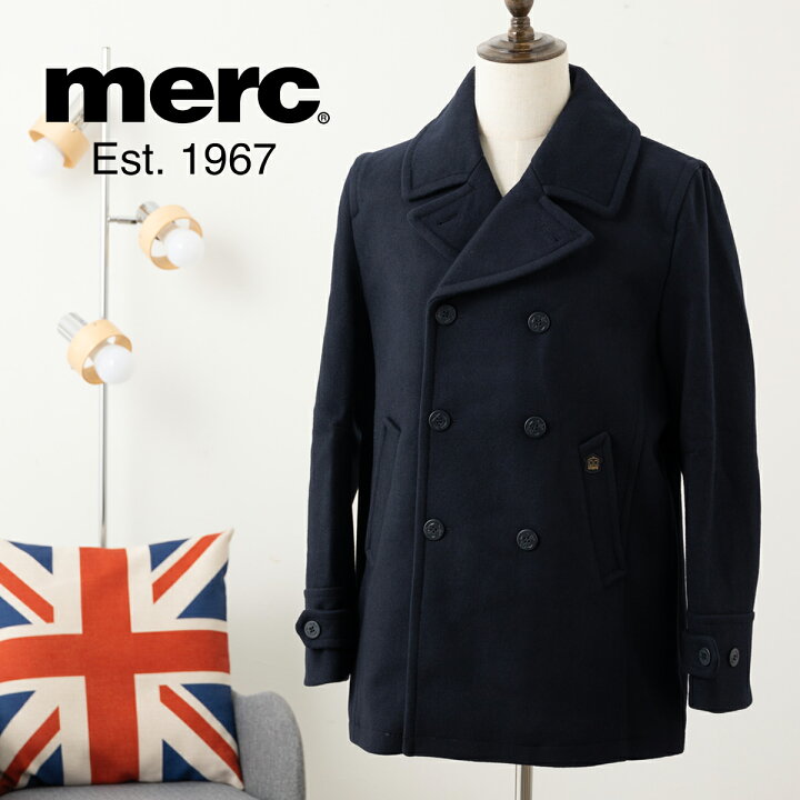楽天市場】メルクロンドン メンズ ピーコート Merc London Pコート W1 