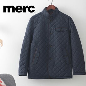 メルクロンドン Merc London ブレザージャケット キルティング ダークネイビー ブルゾン メンズ モッズファッション ギフト トラッド