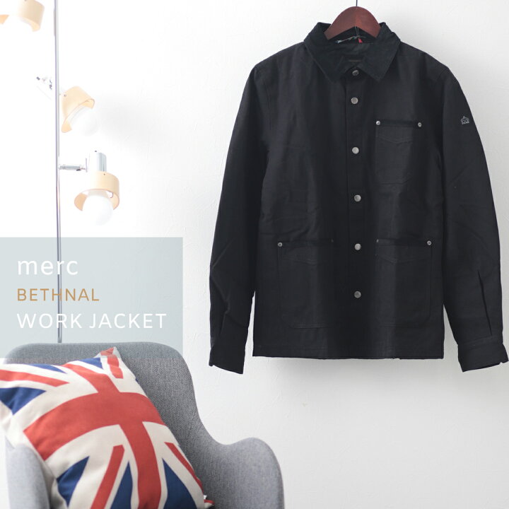 楽天市場】SALE セール メルクロンドン メンズ ワークジャケット Merc 