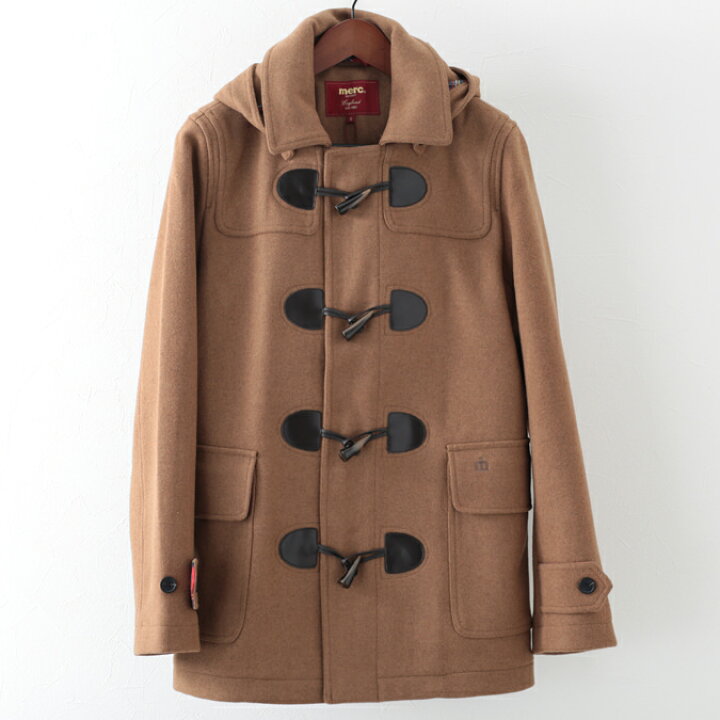 楽天市場】メルクロンドン メンズ ダッフルコート ウール Merc London  