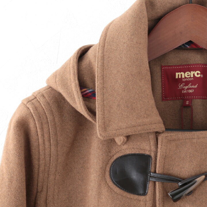 楽天市場】メルクロンドン メンズ ダッフルコート ウール Merc London  