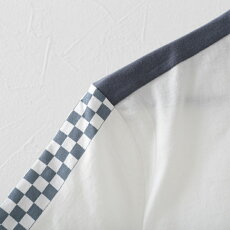 楽天市場 メルクロンドン メンズ Tシャツ Merc London チェッカー スカ 2色 オフホワイト ダークネイビー モッズファッション ギフト トラッド Clozest モッズメンズレディース