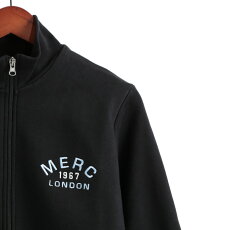 メルクロンドンMercLondonトラックトップジャージレーサーストライプ18SS新作ブラックブルゾンメンズモッズファッションプレゼントギフト