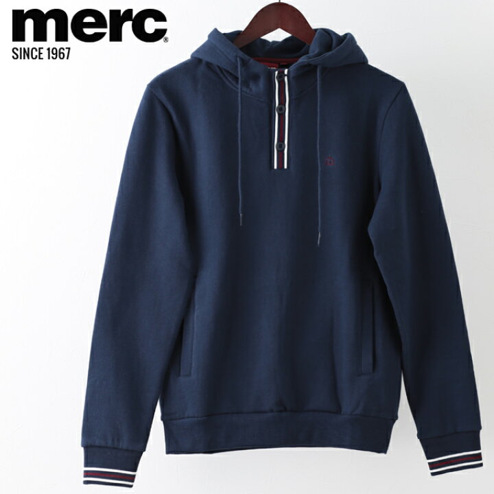 楽天市場 メルクロンドン メンズ パーカ Merc London フーディー ティップ ネイビー パーカー モッズファッション ギフト トラッド Clozest モッズメンズレディース
