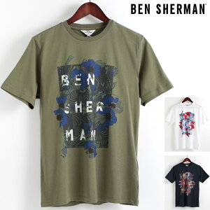 �x���V���[�}�� Ben Sherman T�V���c �t���[���� �p�l�� 3�F �����Y �ԕ� �t�����[ �����Y �M�t�g �g���b�h