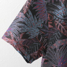 ベンシャーマンメンズTシャツトロピカルBenSherman19SS新作ブラックプレゼントギフト